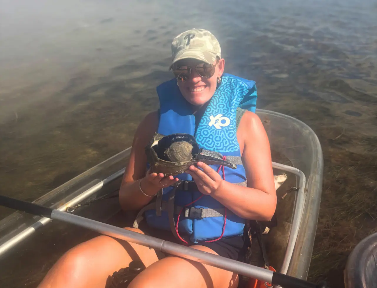 Beginner friendly clear kayak tour in St. Pete